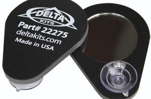 Зеркало DeltaKits 144-7G c 3-х кратным увеличением, на присоске 
